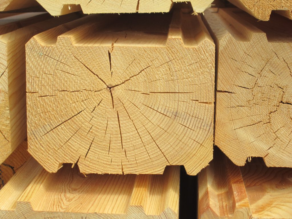 Profilowane drewno