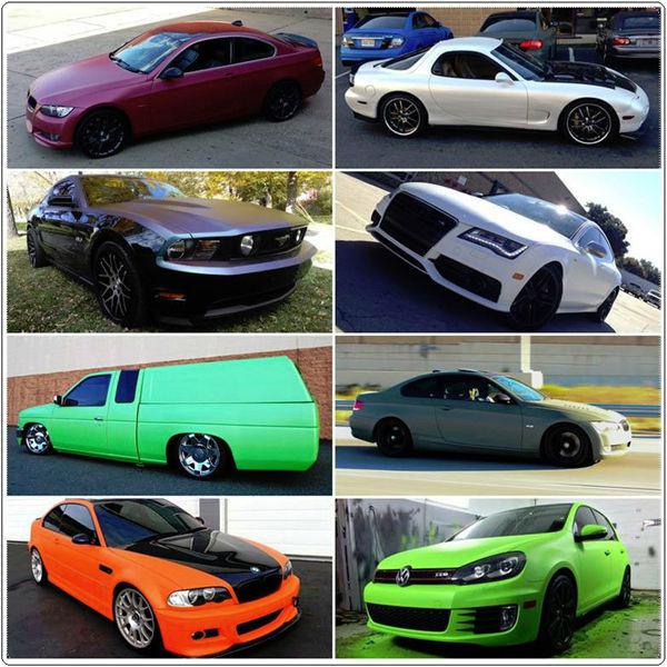 Gumová barva pro automobily