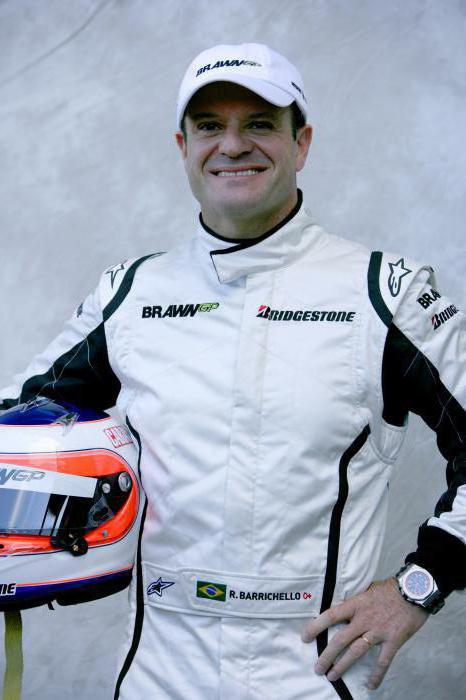 Kierowca wyścigowy Barrichello Rubens