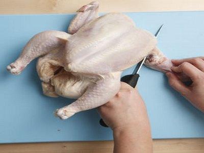 jak wyrzeźbić kurczaka