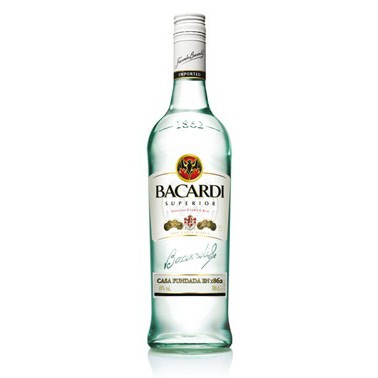 bílý rum bacardi superior
