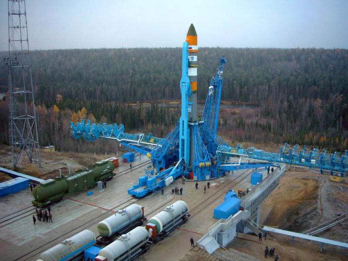 Cosmodrome Vostochny in Russia