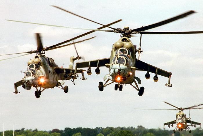 Elicotteri da combattimento russi
