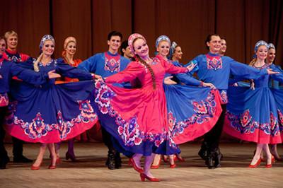 ruská lidová tanečnice