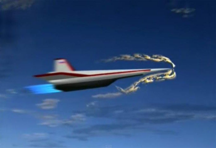 Ruské hypersonické letadlo