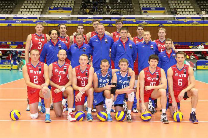 Састав руског националног одбојкашког тима 2017