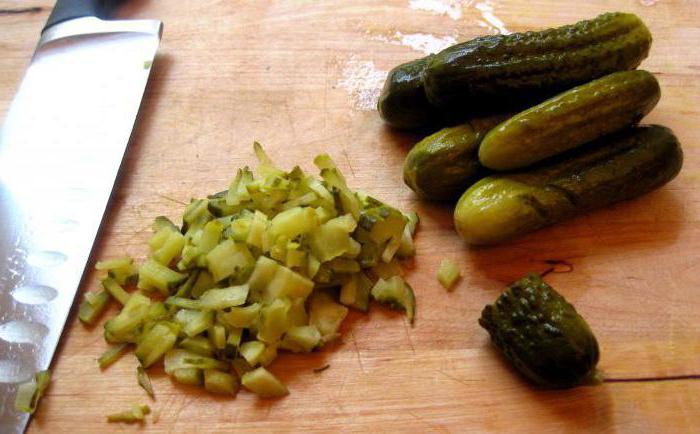 ingredienti di insalata bavarese