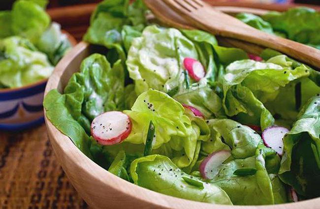 ricetta insalata di foglie d'insalata