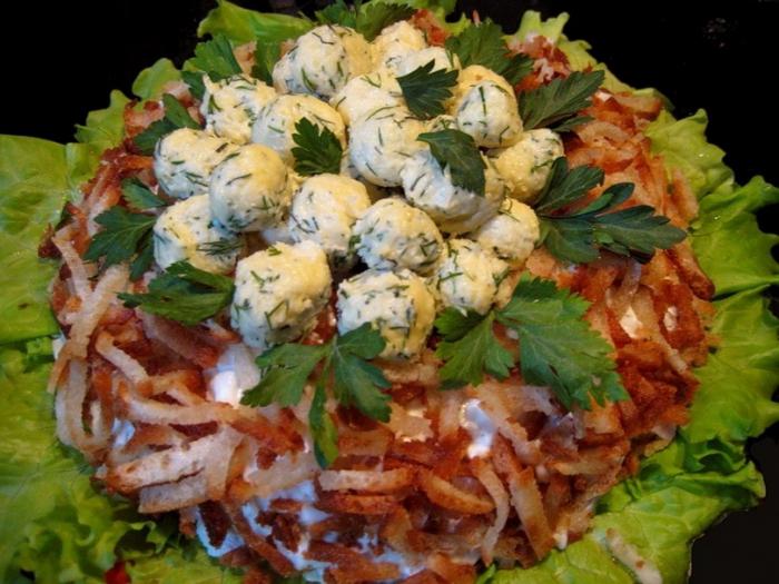 recept za salatu od lješnjaka