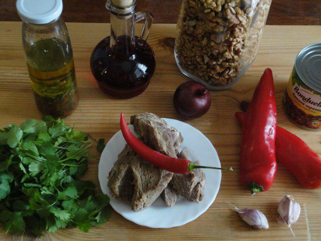 Salátový recept na Tbilisi