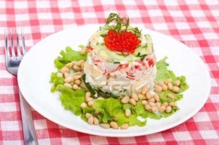 Kraljevska salata s lignjama
