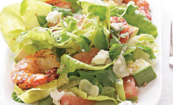 Avokádo saláty jednoduché recepty