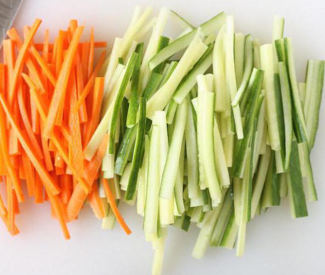 раци пръчки с корейска салата от моркови стъпка по стъпка рецепта