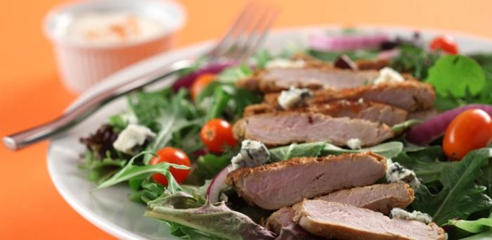 рецепта за салата от свинско месо