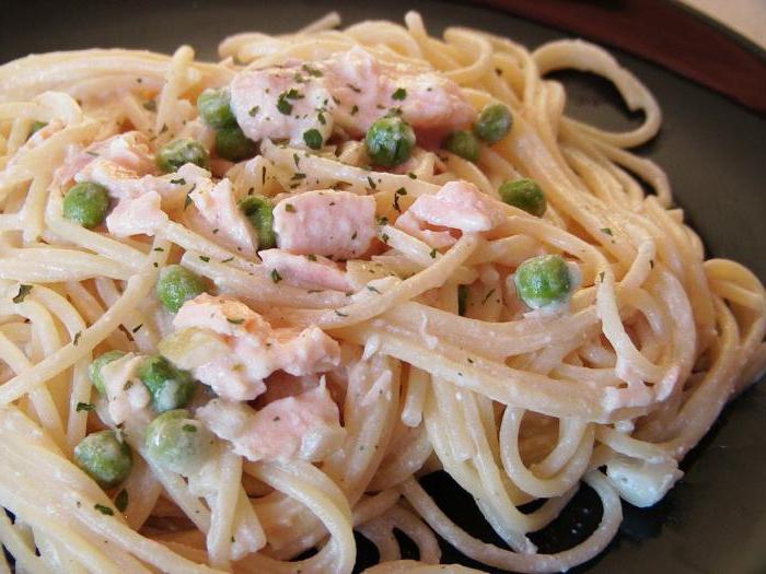 Recept za tjesteninu lososa