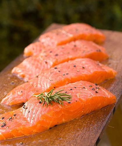 ricetta di salmone