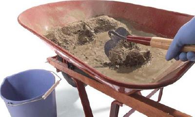 mješavina žbuke cementnog pijeska