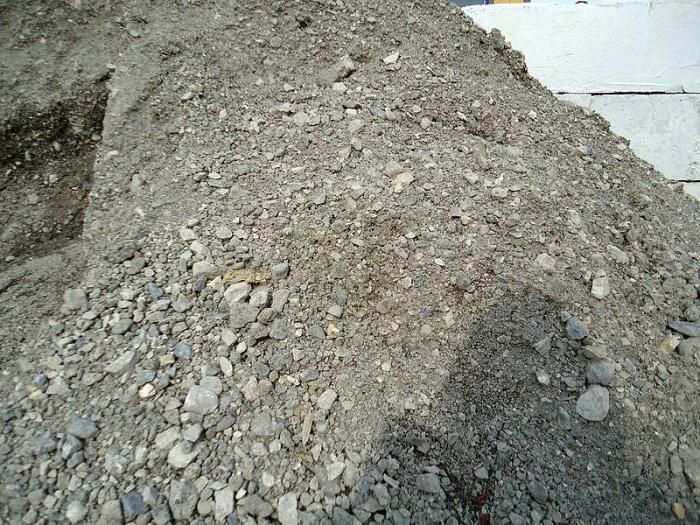 мешавина песка од дробљеног камена