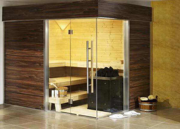 sauna w mieszkaniu własnymi rękami