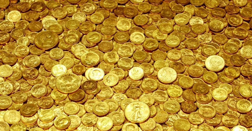 Златни Сбербанк кованице Георге тхе Вицториоус