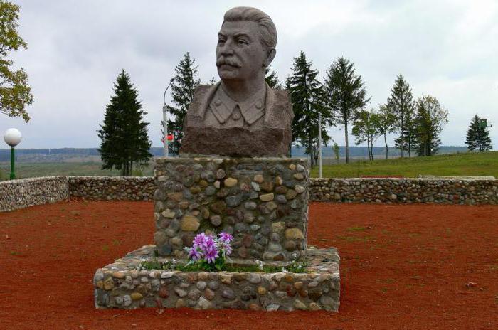 Kje je spomenik Stalinu