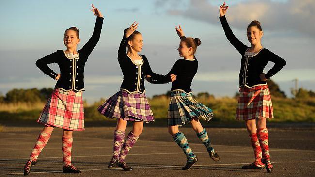 Старият шотландски танц