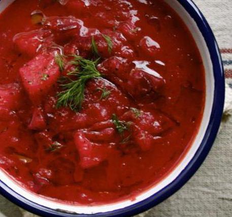 condimento per composizione borscht