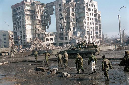 pierwsze i drugie wojny w Czeczenii