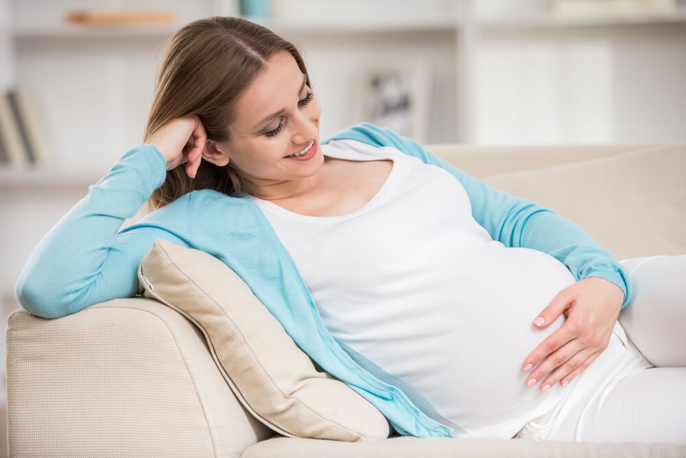Стомах по време на втората бременност