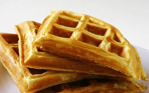 pasta fatta in casa per waffle