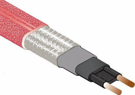 samoregulacijski grelni kabel za oskrbo z vodo