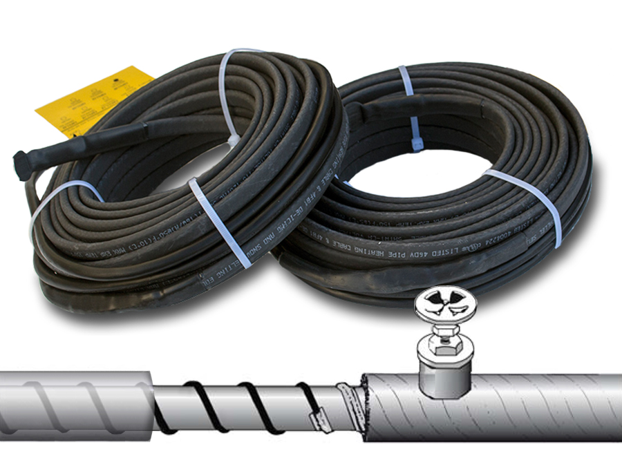 grelni kabel, samoregulirajući za ogrevalne cevi