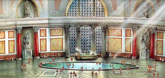 Kąpiele Caracalla w Rzymie zdjęcie