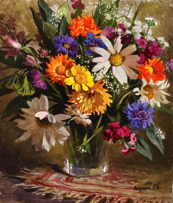 Obrazy květin