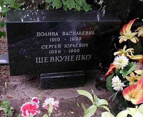 Погребението на Сергей Шевкуненко