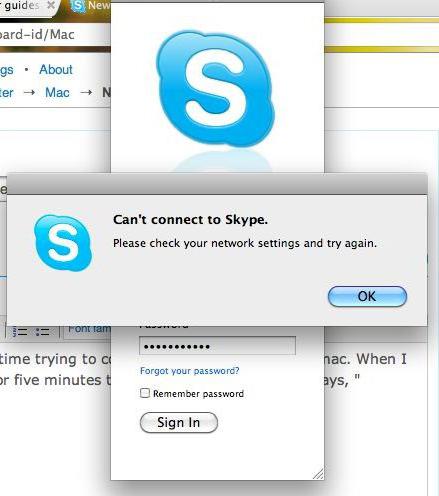 Ustawienia Skype na laptopie