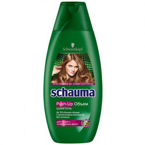 Šampon Shauma, vrste