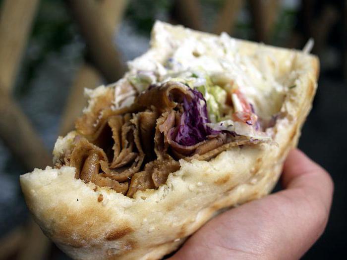 Shawarma recept s fotografijami