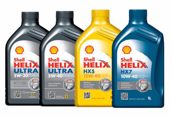 Olej Shell Helix 10 w 40 półsyntetyków w zimie