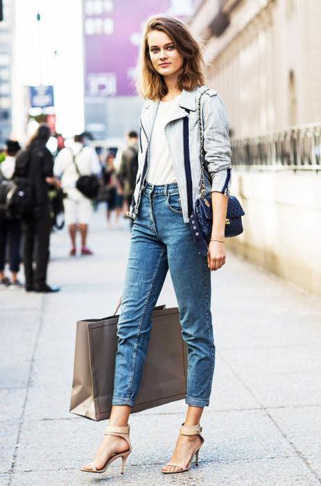 Co je možné nosit s ořezanými džíny