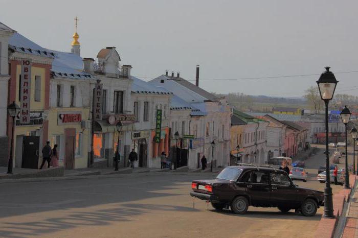 punti panoramici della città di Arzamas, nella regione di Nizhny Novgorod