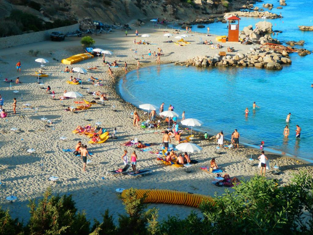 Zábava pro turisty na Kypru