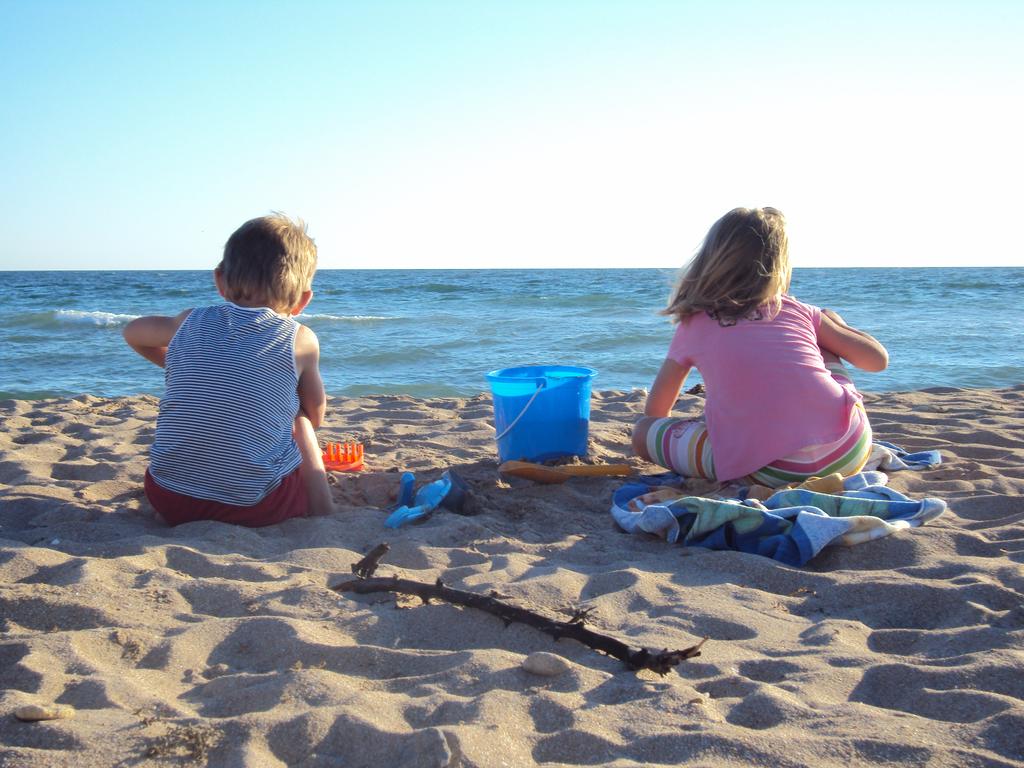 Bambini sulla spiaggia