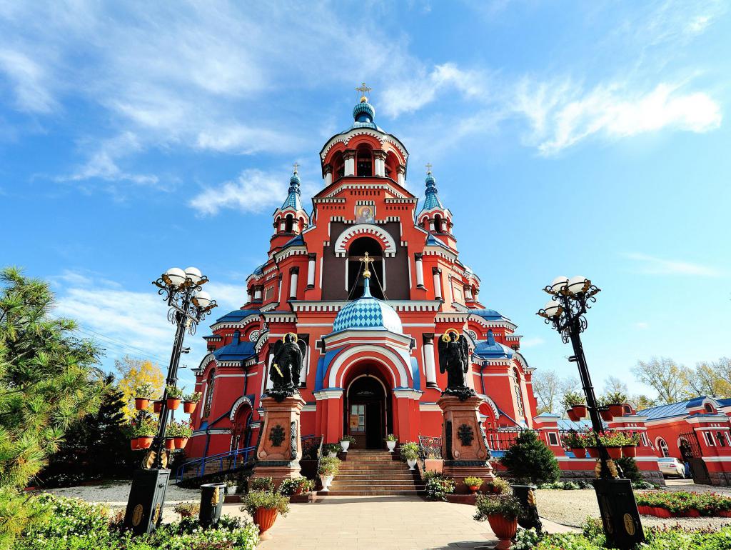 Kazaňský kostel Irkutsk