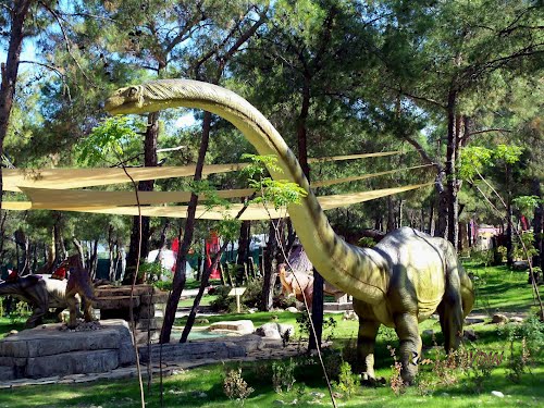 Dino-park nel villaggio di Goynuk