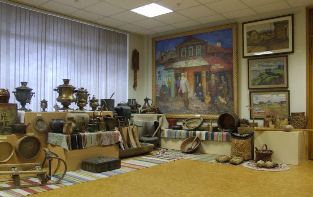 Maloyaroslavetsky muzeum a výstavní síň.  Soldatenkova