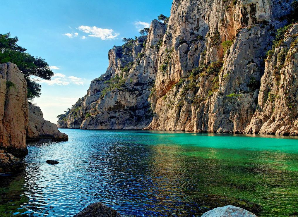 Naravne znamenitosti Plaže Marseille