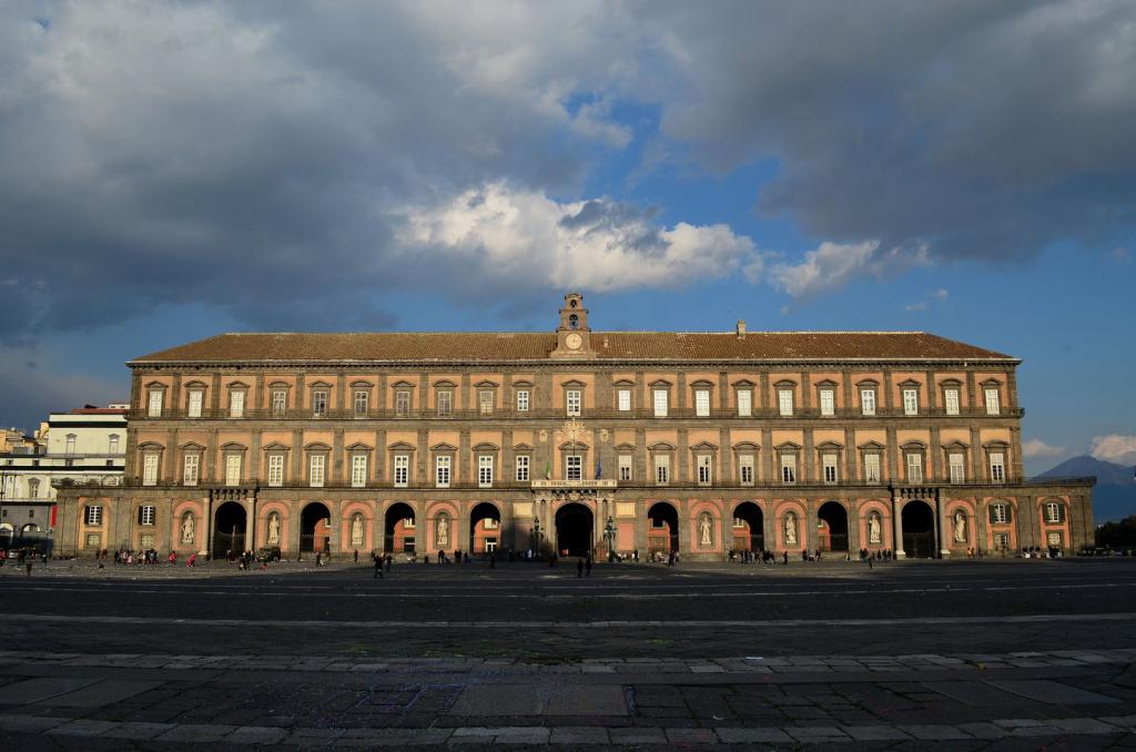 La residenza reale dei Borboni a Napoli