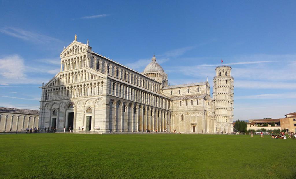 Pisa znamenitosti Katedrala Duomo