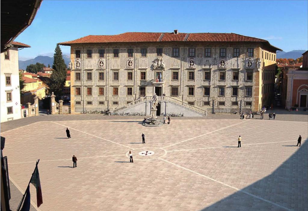 Забележителности на площад Рицари в Пиза